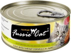 Fussie Cat Tuna With Shrimp Formula In Aspic
